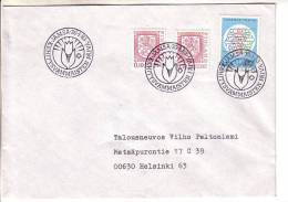 GOOD FINLAND Cover With Special Cancel 1983 - Kehitysvammaiten - Interi Postali