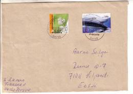 GOOD FINLAND Postal Cover To ESTONIA 2007 - Good Stamped: Fish - Brieven En Documenten