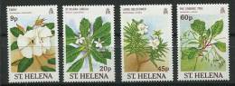 104 SAINTE HELENE 1989 - Flore Plante Rare - Neuf Sans Charniere (Yvert 491/94) - Sainte-Hélène