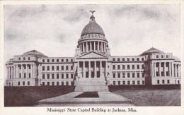 Mississippi Jackson Mississippi State Capitol Building Albertype - Jackson
