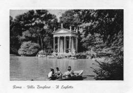 1959  CARTOLINA  ROMA - VILLA BORGHESE IL LAGHETTO - Parchi & Giardini