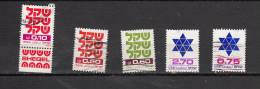 ISRAEL ° YT N° 5 TIMBRES  DONT  772 775 776 754 - Oblitérés (sans Tabs)