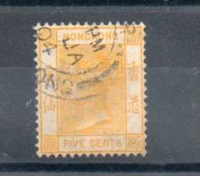 Hong Kong. Victoria. 5c - Used Stamps
