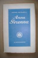 PBO/20 I Libri Azzurri : Antonio Beltramelli ANNA PERENNA Mondadori 1939 - Antiguos