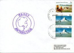 ANTARCTIQUE AUSTRALIEN. Enveloppe Polaire De 1986. Base Casey. - Bases Antarctiques