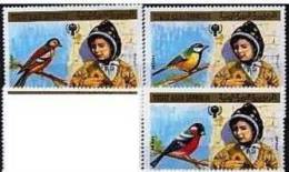 YEMEN NORD  Complet OISEAUX (yvert N° 1602-+03+05) **  MNH Perforate. (timbres Parfaits) - Andere & Zonder Classificatie