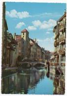 74 - Annecy - Vieux Quartier - Le Canal Du Thiou Vers Le Pont-Morens - 1968 - Annecy-le-Vieux