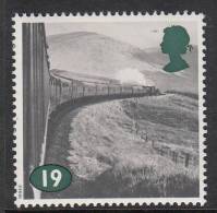 Great Britain Scott #1533 MNH 19p Tandem Locomotives, West Highland Line, North British Railway - Nuevos