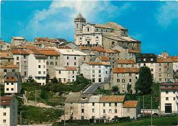 BELLA VEDUTA DAL BASSO DI CAPRACOTTA (ISERNIA). CARTOLINA ANNI '60 - Isernia