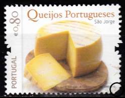 PORTUGAL - 2010- Queijos Portugueses, (1.º Grupo)  € 0,80   (*) MNG   (São Jorge)   MUNDIFIL  Nº 3982 - Nuevos