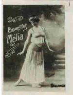 CHROMO Artistes Cigarettes MELIA : " SALLANDRA " - Image Signée - Melia