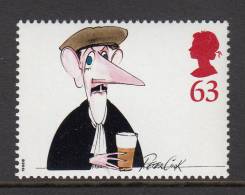 Great Britain Scott #1813 MNH 63p Peter Cook - Comedians - Unused Stamps
