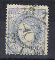 Sello 50 Mils Alegoria 1870,  Carreta Modificada 48 VITORIA, Num 107 º - Used Stamps
