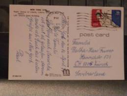 Carte Postale New-York 16 Avril 1977 - Lettres & Documents