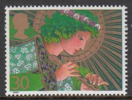 Great Britain Scott #1836 MNH 30p Angel Playing Flute - Christmas - Unused Stamps