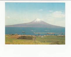 Portugal Cor 22447 - AÇORES AZORES - ILHA FAIAL -VISTA DO PORTO ARTIFICIAL E ILHA DO PICO AO FUNDO - Açores