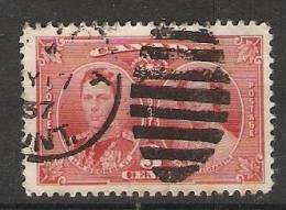 Canada  1937  King George VI  (o) Coronation - Used Stamps