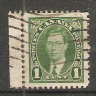 Canada  1937  King George VI  (o) - Gebraucht