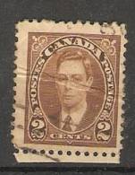 Canada  1937  King George VI  (o) - Gebruikt