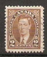 Canada  1937  King George VI  (o) - Gebruikt