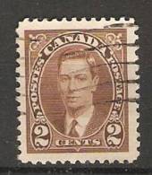 Canada  1937  King George VI  (o) - Gebruikt