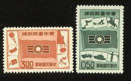 1960 Youth Activities Stamps Parachute Jeep Tank Climbing Medicine Nursing Butterfly Diving Sport - Climbing