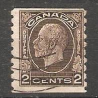 Canada  1932  King George V  (o) - Coil Stamps