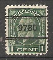 Canada  1932  King George V  (o) - Precancels