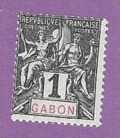 COLONIES FRANCAISES GABON TIMBRE N° 16 OBLITERE - Altri & Non Classificati