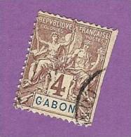COLONIES FRANCAISES GABON TIMBRE N° 18 OBLITERE - Other & Unclassified