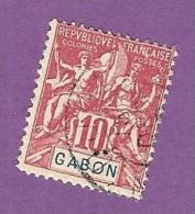 COLONIES FRANCAISES GABON TIMBRE N° 20 OBLITERE - Sonstige & Ohne Zuordnung