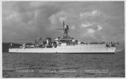 Croiseur DUGUAY TROUIN (Marine Nationale) - Carte Photo éd. Marius Bar - Bateau/ship/schiff - Guerre
