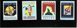 Danemark 1996 - Yv.no.1119/22 Neufs** - Neufs