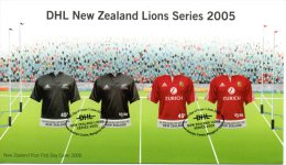 NOUVELLE ZELANDE. N°2159-62 Sur Enveloppe 1er Jour De 2005 (FDC). Lions Series 2005. - Rugby