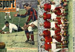 CALCIO BOLOGNA JUVENTUS ROMA COPPI BARTALI BOXE 1959 - Deportes