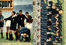 CALCIO INTER MILAN ATALANTA CICLISMO BALDINI MOSER PUGILATO ROLLO 1959 - Sports