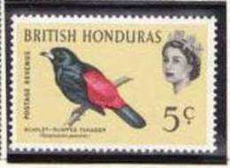 British Honduras, 1962, SG 206, Mint Hinged - Honduras Británica (...-1970)