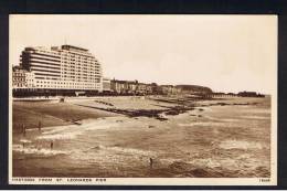 RB 919 - J. Salmon Postcard - Hastings From St Leonards Pier - Sussex - Art Deco Style Hotel - Hastings