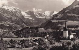 FRUTIGEN KIRCHE MIT DOLDENHÖRNER - Frutigen