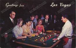 LAS VEGAS, Hacienda Hotel Casino, Gambling Scene,  Vintage Old Photo Postcard - Las Vegas