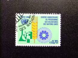NACIONES UNIDAS GINEBRA 1981 Voluntarios Yvert Nº 102 º FU - Used Stamps
