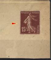 N° 189 ROULETTE RARE_sur Fragment D'enveloppe - Used Stamps