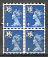 Grande Bretagne - Wales - 1971/92 - S&G 14 (bloc De 4) - Neuf ** - Gales