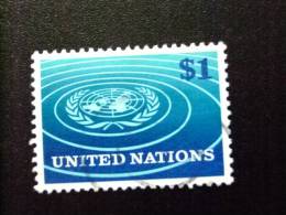 NACIONES UNIDAS 1966 Emblema De La ONU NEW YORK Yvert N º 144 º FU - Usati