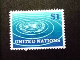 NACIONES UNIDAS 1966 Emblema De La ONU NEW YORK Yvert  N º 144 º FU - Gebraucht