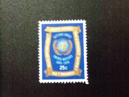 NACIONES UNIDAS 1970 Emblema De La ONU  NEW YORK  Yvert  N º 205 º FU - Oblitérés