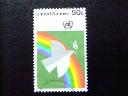 NACIONES UNIDAS 1976 Paloma Y Arco Iris ONU NEW YORK  Yvert  N º 262 º FU - Gebruikt