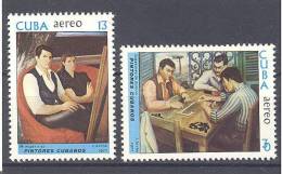 Cuba: Yvert N°A260/1**; Tableaux; Peinture - Airmail