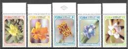 Cuba: Yvert N°1794/98**; Fleurs Sylvestres - Unused Stamps