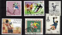 Lot  N° 75 Oblitere   Football Soccer Fussball - Used Stamps